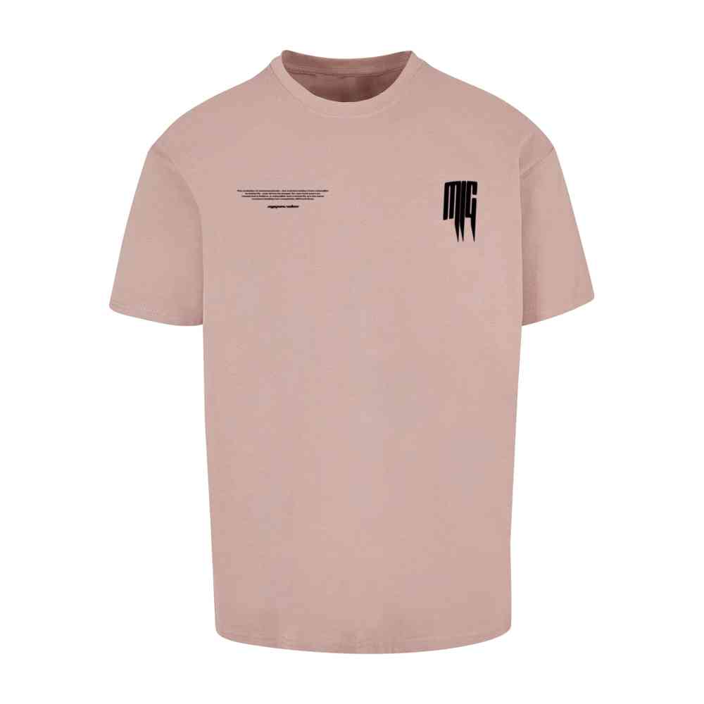 MJ GONZALES - Metamorphose V.2 X Heavy Oversized Heren Tshirt - Roze